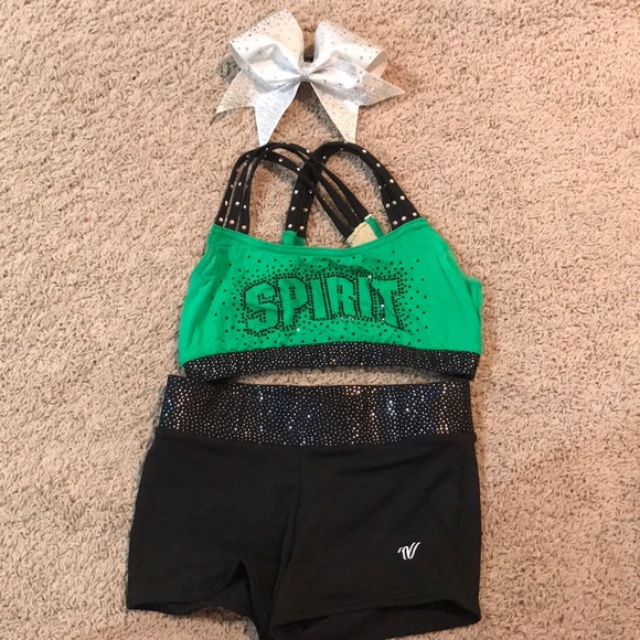 youth cheer sports bras